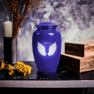 Angles Wings Urn <b>for</b> Adults <b>Ashes</b> Female & Male Burial Cremation Urns <b>for</b> Human <b>Ashes</b> Women & Men Funeral Custom SIze Urn - Product Image 6