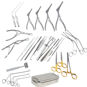 Ensemble d'instruments chirurgicaux Gruber Rhinoplastie 32 pièces avec boîte de stérilisation outils de chirurgie plastique certifiés CE - Product Image 3