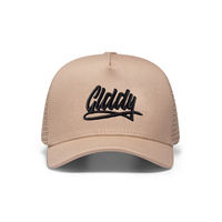 Topi Trucker 5 Panel Van Dutch Bordir 3D Personalisasi Natal Barat, Topi Trucker Custom Bordir untuk Pria Wanita