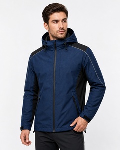 Chaqueta Softshell con Capucha para Hombre HAPPY HORSE, de Alta Calidad, Transpirable e Impermeable, con Logotipo Frontal, para Deportes al Aire Libre y Estilo Casual - Product Image 3