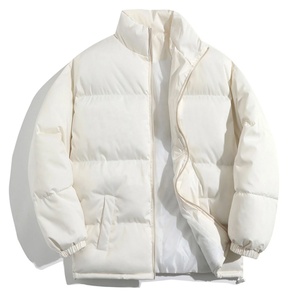 Chaqueta de plumón con logotipo personalizado, diseño y color personalizados, para hombre, de invierno, para exteriores, con piel auténtica, al por mayor. - Product Image 2