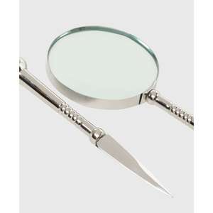 <b>Gift</b> <b>Sets</b> Metal Golf Stick Style Letter Opener And Magnifying Glass Office Supplies <b>Business</b> <b>Gifts</b> Items OEM Support - Product Image 3