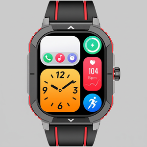 Montre connectée Lemfo HK56, écran AMOLED 2,06 pouces, NFC, appels Bluetooth, moniteur de fréquence cardiaque, étanche IP68, montre de fitness unisexe - Product Image 6