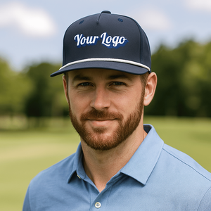 Sombreros y gorras Fabricante Colorido 5 Panel Flat Bill Soft Baseball Snapback Cap Bordado Logo Diseño Personalizado Para Hombre - Product Image 5