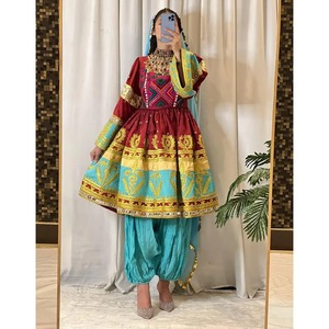open lace back dress Party Look Indo Western Dress In Multi Color With Intricate Mirror Wor <!--  – Kapoor Lehenga Saree--> main image 1