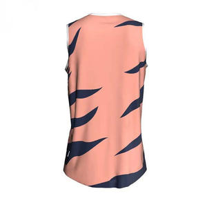 Buen Material al por mayor personalizado baloncesto Jersey ropa deportiva baloncesto uniformes poliéster sin mangas Jersey transpirable secado rápido - Product Image 3