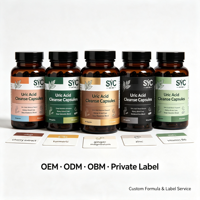 Capsules OEM pour l'équilibre de l'acide urique : Solution moderne de réparation rénale avec Chanca Piedra – Vente en gros, Exportation, Marque Blanche