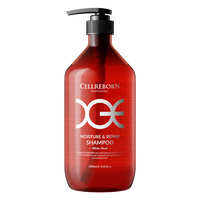 [Cellreborn] CGE Shampoo Perawatan Kelembapan dan Kekuatan, Perbaikan Kerusakan, Rambut Lembut dan Halus, Penggunaan Sehari-hari, Nutrisi Protein, Shampoo 1000ml