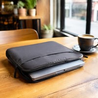 Housse d'ordinateur portable en nylon imperméable avec logo personnalisé, 13-14 pouces, sac pour tablette, housse de protection légère et souple, OEM