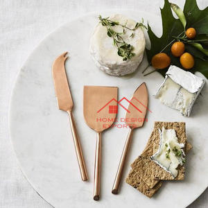 Planche à découper rectangulaire en bois et marbre de luxe, design moderne, grande taille, fabriquée à la main - Product Image 4