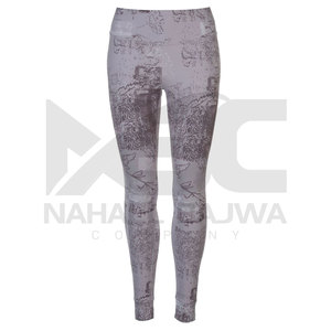 Leggings de sport et yoga taille haute respirants à coutures invisibles pour femmes, nouveau style décontracté, en tissu tricoté, par des fabricants professionnels - Product Image 1