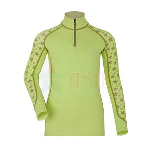 Sweat-shirt d'équitation professionnel pour femmes - Imperméable, coupe-vent, logo et couleur personnalisables, tissu en spandex/polyester - Product Image 1