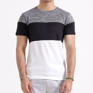 Camiseta de algodón con cuello redondo de alta calidad para hombre, estampado personalizado, ajuste Regular, Media manga, 100% algodón, 220 gramos, tela, peso, ropa de trabajo - Product Image 1