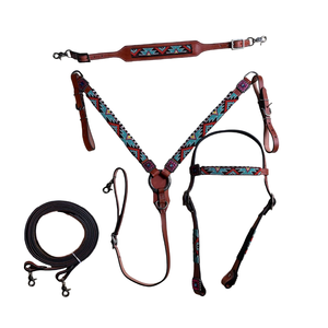 Collier de tête de cheval anglais de haute qualité, durable et confortable, pour l'entraînement quotidien professionnel, collier de tête de cheval, service OEM - Product Image 1