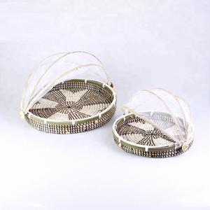 ฝาครอบแบบโดมตาข่ายป้องกันอาหาร,พับได้พร้อมถาดหญ้าทะเลและตาข่ายผลิตในเวียดนาม - Product Image 3