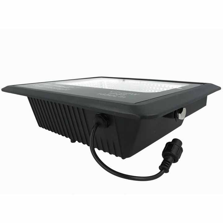 25W LED Flood Light with Solar Panel, Neutral 4000K, IP65, Remote Control Included, SKU-8573 - Lighting / LED Flood Light