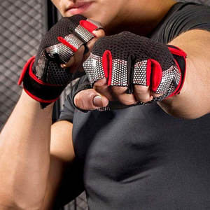 In Stock Low MOQ Gym <b>Gloves</b> Made In High Quality Gym <b>Gloves</b> Breathable Gym <b>Fitness</b> <b>Gloves</b> - Product Image 2