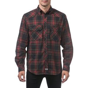 Último diseño Casual superventas Camisa de franela para hombre manga larga moda 100% algodón exportación calidad orientada diseño personalizado - Product Image 5