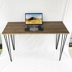 Modern <b>Computer</b> <b>Desk</b> with Hairpin Legs 120x50cm Plywood SPD68164 - Product Image 3