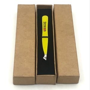 GETUP BROSONS IMPEX Professional New Design Classical Pointed Tip Stainless Steel Anti-static Eyebrow Extension Tweezers - Product Image 1