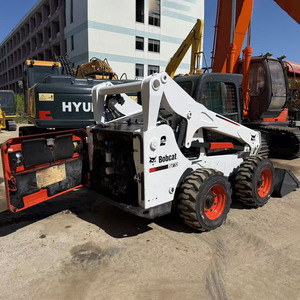 Cargadora de Ruedas Mini Usada Original <span class=keywords><strong>Bocat</strong></span> 2019 2018 S550 S770, Retroexcavadora con Dirección Deslizante - Product Image 5