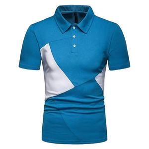 Nueva llegada trabajo clásico de verano para camisa de polo para hombres 100% algodón patrón sólido Regular-Fit de talla grande-de Pakistán - Product Image 1