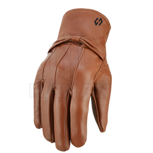 Gants de conduite en cuir respirants antidérapants durables pour écran tactile d'hiver compatibles pour assurer la sécurité routière en plein air - Product Image 2