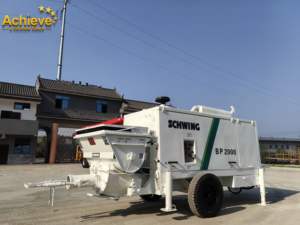 ACHIEVE BP 2000 SCHWING <span class=keywords><strong>Pompe</strong></span> <span class=keywords><strong>à</strong></span> <span class=keywords><strong>béton</strong></span> diesel 84M/H <span class=keywords><strong>Mini</strong></span> <span class=keywords><strong>location</strong></span> avec télécommande - Product Image 2