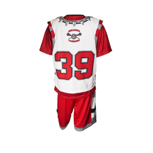 Uniforme de Lacrosse de Alta Calidad 100% Poliéster para Hombre, Secado Rápido, Último Diseño, Personalización Completa de Logotipo, Conjunto de Camisetas y Pantalones Cortos - Product Image 6