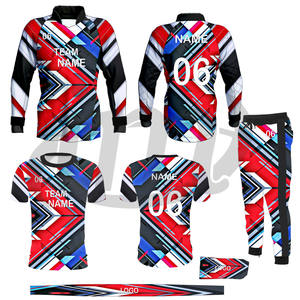 Nouvelle fabrication combinant qualité tendance, prix bas, personnalisation complète, offre de vêtements de paintball en coton/polyester sublimé pour hommes - Product Image 1