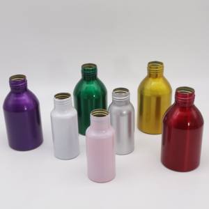 Bouteilles métalliques cosmétiques haut de gamme en gros Emballage de soins personnels Fabriqué au Vietnam Emballage de pompe en aluminium - Product Image 4