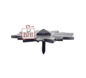 Haute qualité à la main en fonte Style médiéval Vintage noir fer clou bois artisanat porte meubles décoratifs - Product Image 2