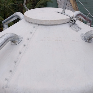 Silo de alimentación de 7,5 toneladas para almacenamiento de alimentos de cerdo compuesto de silos de cerdo del fabricante vietnamita superventas - Product Image 6