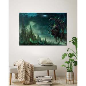 Affiche d'anime World of Warcraft Illidan Stormrage Personnage emblématique de Warcraft - Product Image 2