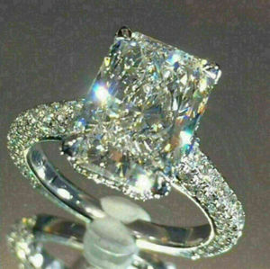 Anillo de boda de corte redondo Vintage para mujer, Plata de Ley curvada y diamante de moissanita para fiestas, exportación directa desde la India - Product Image 1