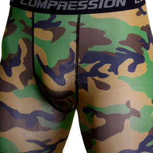 Pantalones Cortos de Compresión de Alto Rendimiento, Sólidos, Transpirables, de Secado Rápido, Ecológicos, Ideales para Correr al Aire Libre, Ciclismo, Rutinas de Cardio y Gimnasio - Product Image 5