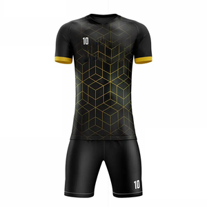 Maillot de football en tissu polyester doux, uniforme de football, poids lourd, nouvelle tendance, meilleure arrivée, manches courtes, uniforme de football - Product Image 6