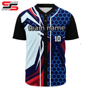 Custom Made You Own Design Sublimation Digital Print Stitched Baseball Uniform Team Jersey - Product Image 1