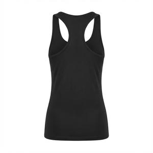 เสื้อกล้ามออกกำลังกายผู้หญิงสีดำแบบมีโลโก้สั่งทำพิเศษ ระบายอากาศได้ดี เหมาะสำหรับโยคะ ฟิตเนส ขายส่งเสื้อผ้ากีฬา - Product Image 3