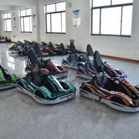 Los karts de pedal de coche para niños de un solo asiento son adecuados para niños de 5 a 16 años