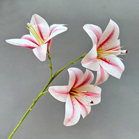 Lichtroze witte handgemaakte zijden kunstbloemen Koreaanse stijl gazon bruiloft decoratie gangpad arrangementen kunstmatige bloemen groen