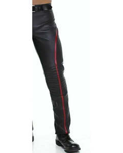 Unisex profesional cuero de vaca moto cuero equipo transpirable carretera Motocross pantalones a prueba de viento a prueba de caídas ciclismo invierno - Product Image 6