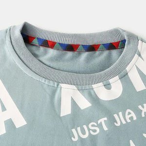 Streetwear surdimensionné personnalisé sweats à capuche graphiques à impression complète manches flamme Y2K double couche chemises à manches longues - Product Image 3