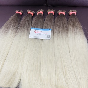 สีใหม่ ต่อผมแบบออมเบร  ผมแท้ 100% จากโรงงานในเวียดนาม - Product Image 1