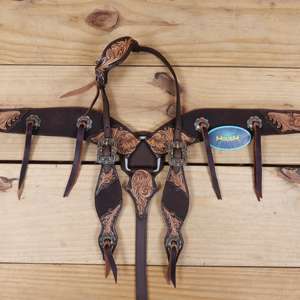 Ensemble de selle de cheval western de qualité supérieure, cuir de vache naturel, cuir véritable, siège confortable, plaisir, randonnée, course de barils, fait à la main - Product Image 6