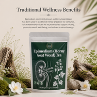 Epimedium Horny Goat Weed Teebeutel Männliche Leistungssteigerung Ausdauer-Booster Energie Vitalität Nierengesundheit Unterstützung Infusion Vegan