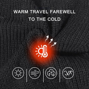 Custom Winters Man <b>Ski</b> Balaclavas Cap Full Face <b>Mask</b> Motorcycle Knitted Balaclava DDP Shipping - Product Image 4