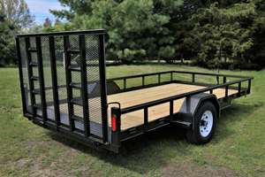 Euro Style 10Ton Heavy Duty Farm Trailer Tracteur hydraulique à basculement arrière et latéral Matériel de fer utilisé Acheter des remorques de camion - Product Image 2