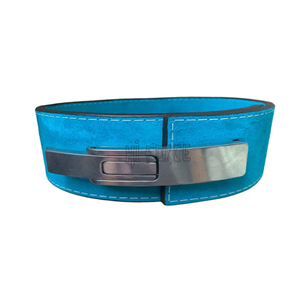 Ceinture de fitness et d'haltérophilie en cuir de vachette unisexe 13mm boucle personnalisée avec support dorsal réglable pour l'haltérophilie - Product Image 1