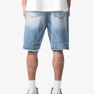 Pantalones Cortos para Hombre y Mujer, Vaqueros Rasgados, Ajustados, Transpirables, de Color - Product Image 4